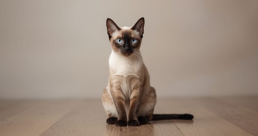 1. Siamese Cat – One of the Smartest Cat Breeds for Beginners