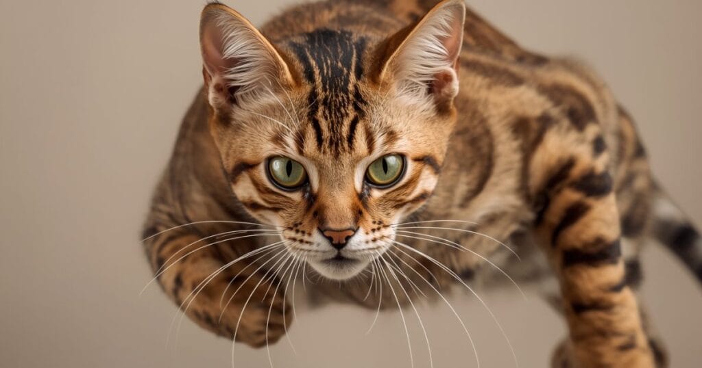 3:Bengal Cat – Energetic and Smart