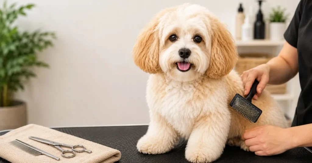 How to Groom Your Cavachon dog