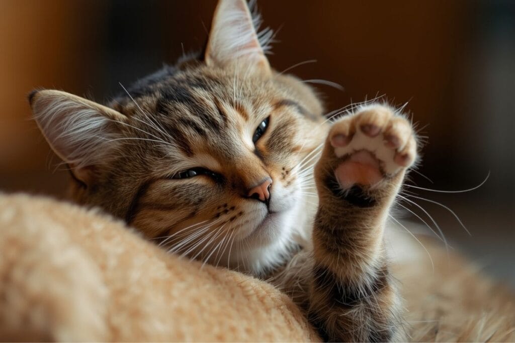 Why Do Cats Knead Their Paws?
