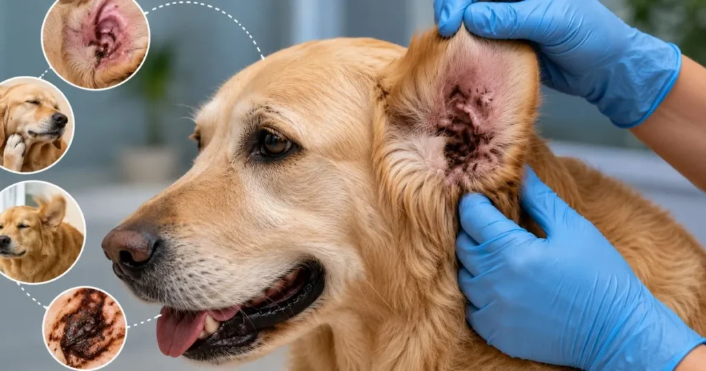 Symptoms of Ear Mites in Dogs