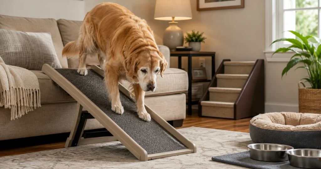 Helping Your Dog Move Safely at Home