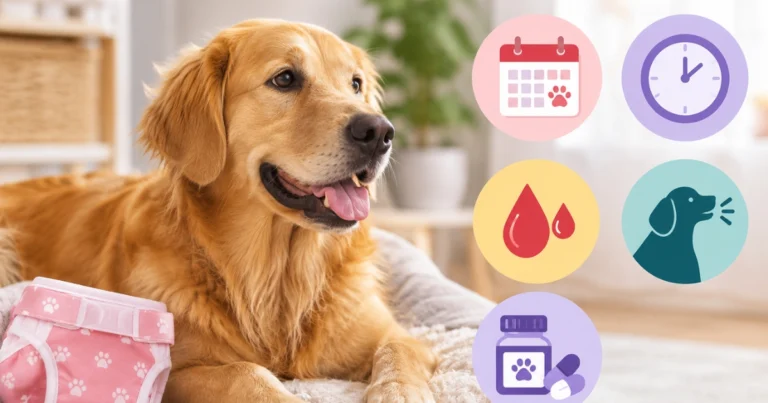 Dog in Heat Timeline, Duration, Symptoms and Medication